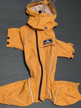 Petridge - Dog Raincoat Waterproof Windproof Coat with Reflective Trim